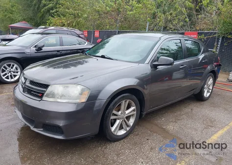2014 Dodge Avenger Se from USA, damaged, VIN 1C3CDZAB9EN200556